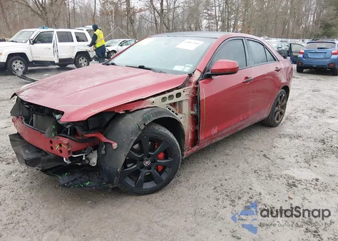 2014 Cadillac Ats Standard from USA, damaged, VIN 1G6AG5RX1E0117948